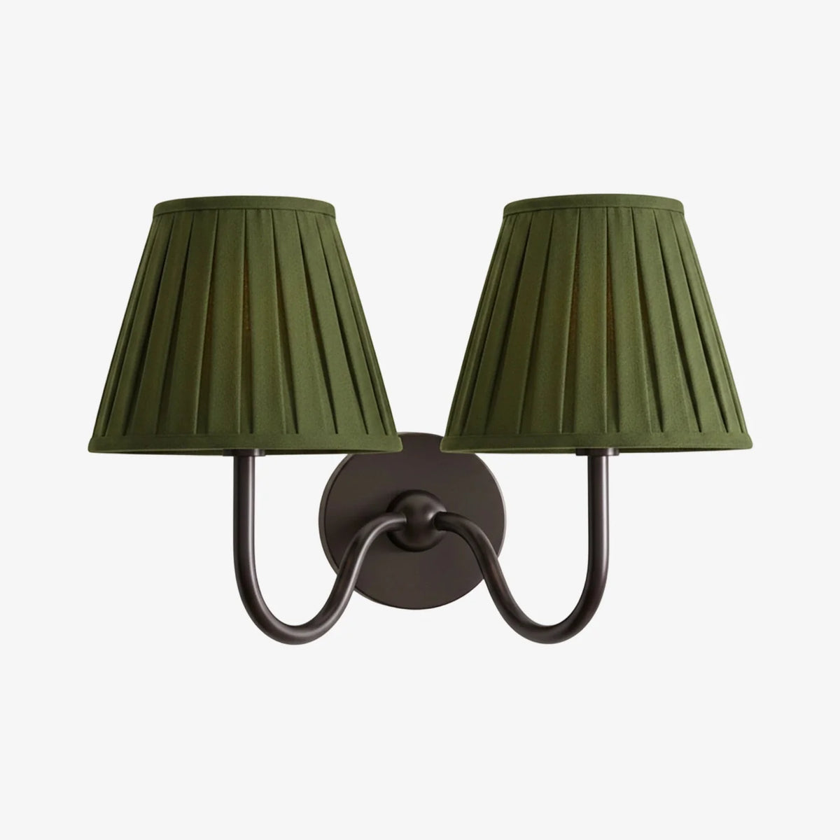 Wall Lamp Fabric Shade Soft Diffused Light Dimmable