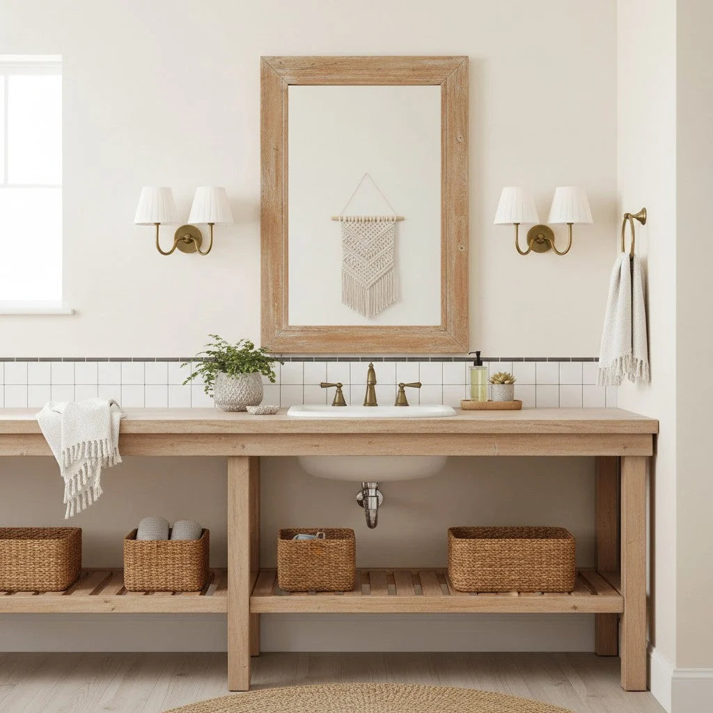 Wall Lamp Fabric Shade Soft Diffused Light Dimmable