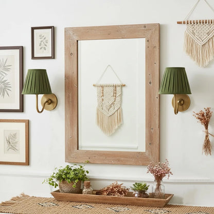 Wall Lamp Fabric Shade Soft Diffused Light Dimmable