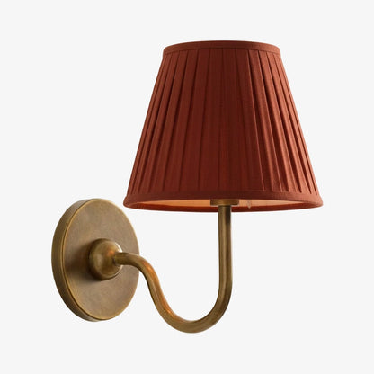 Wall Lamp Fabric Shade Soft Diffused Light Dimmable