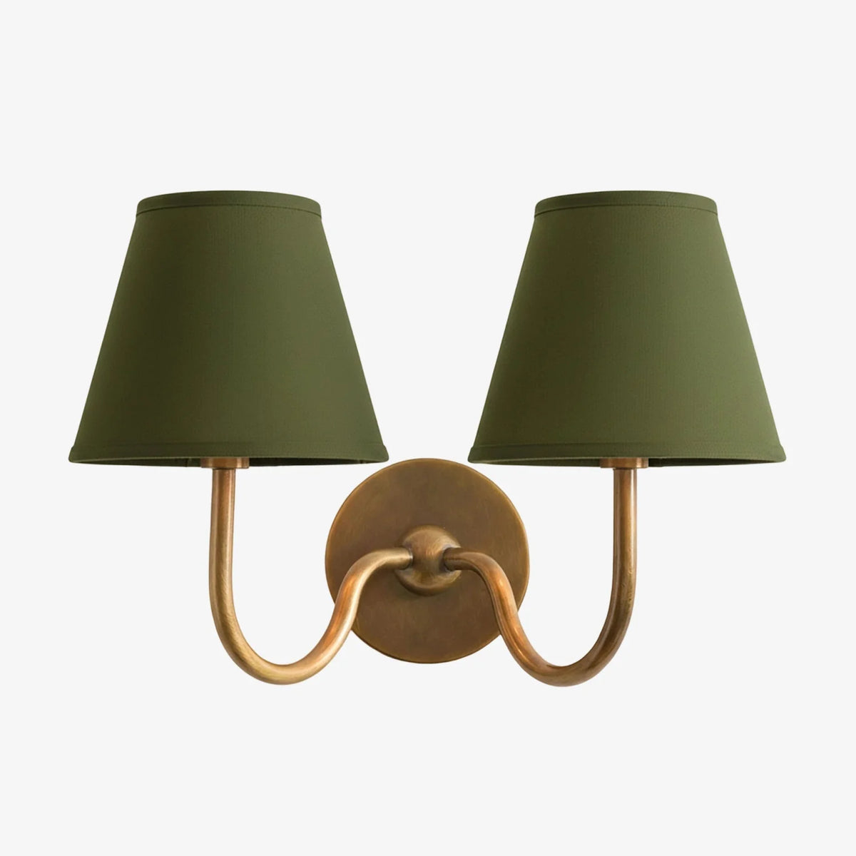 Wall Lamp Fabric Shade Soft Diffused Light Dimmable