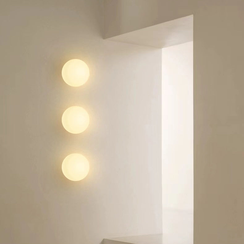 Wall Lamp Frosted Glass G9 LED Included