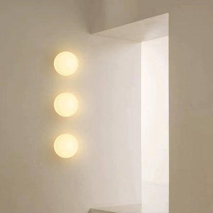 Wall Lamp Frosted Glass G9 LED Included