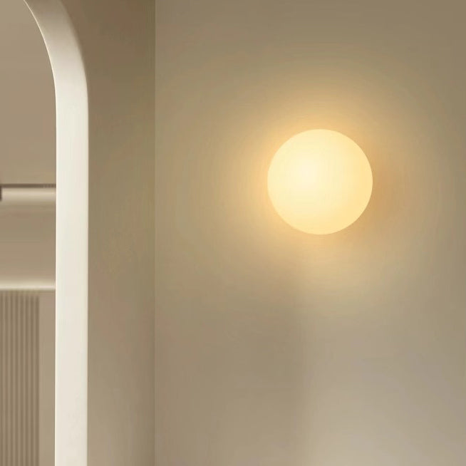 Wall Lamp Frosted Glass G9 LED Included