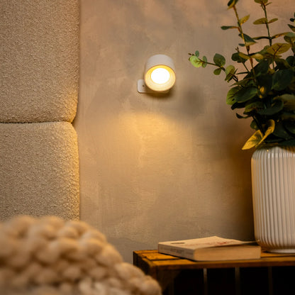 Wall Light 360° Rotating Head USB-C Rechargeable Touch Dimming