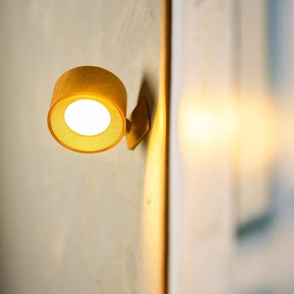 Wall Light 360° Rotating Head USB-C Rechargeable Touch Dimming