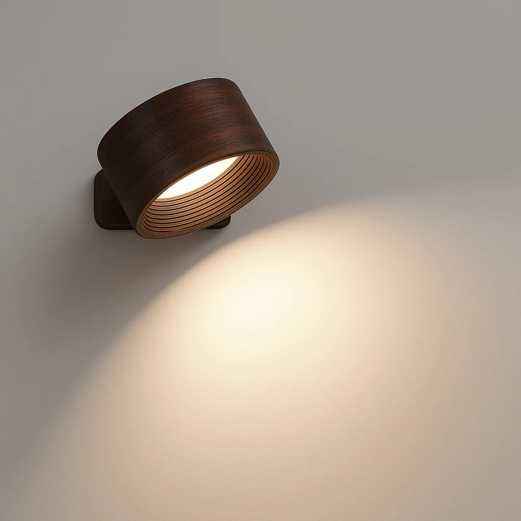 Wall Light 360° Rotating Head USB-C Rechargeable Touch Dimming