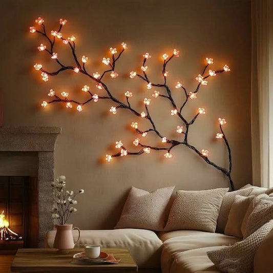 Wall Light Cherry Blossom Warm White LED