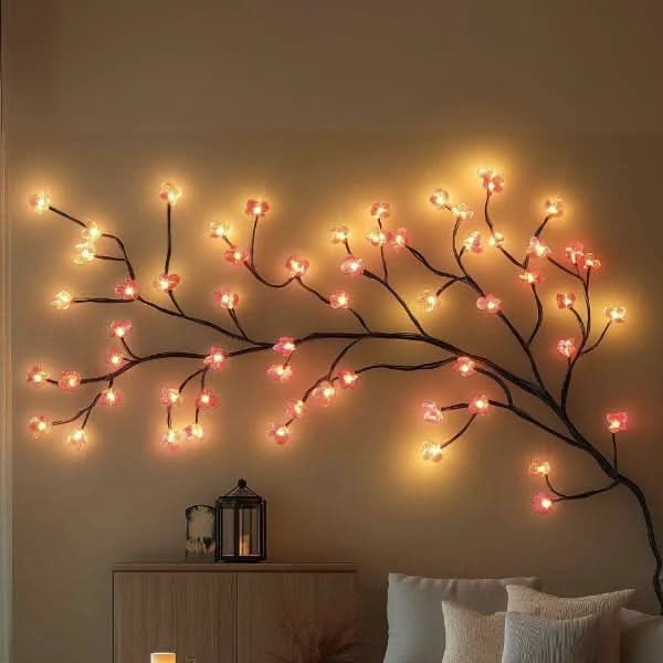 Wall Light Cherry Blossom Warm White LED
