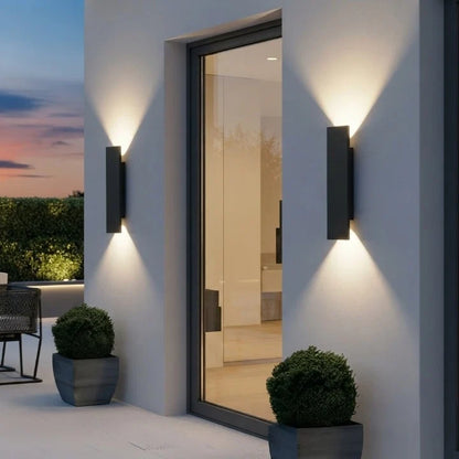 Wall Light Dual Up & Down LED Aluminum