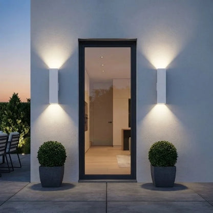 Wall Light Dual Up & Down LED Aluminum