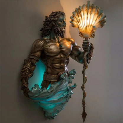 Wall Light Handcrafted Fantasy Motifs Warm LED Battery Powered