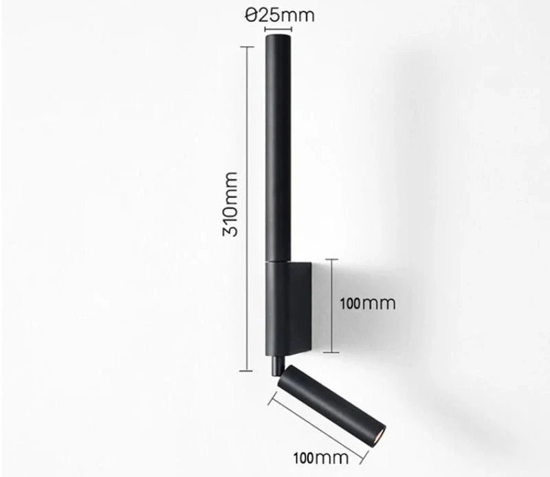 Wall Light Integrated LED Three Light Colors
