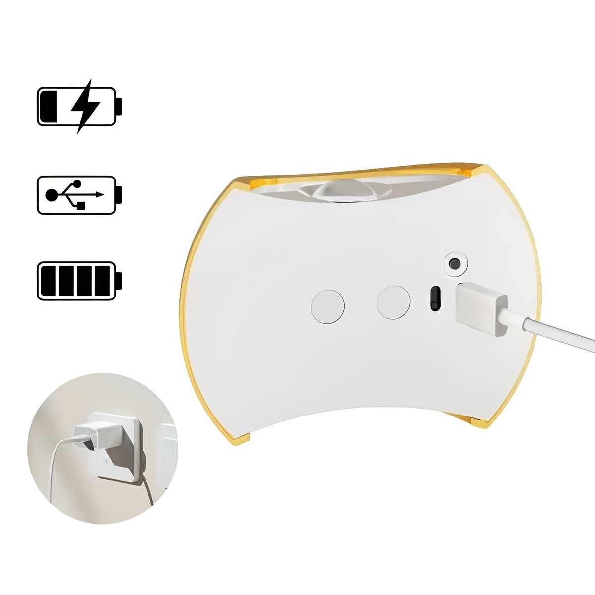 Wall Light Motion-Sensing Dual-Beam Magnetic Mount