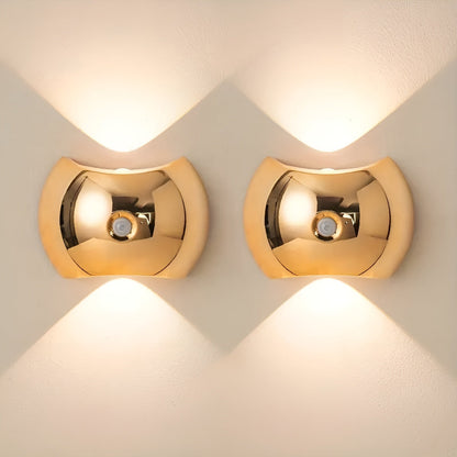 Wall Light Motion-Sensing Dual-Beam Magnetic Mount