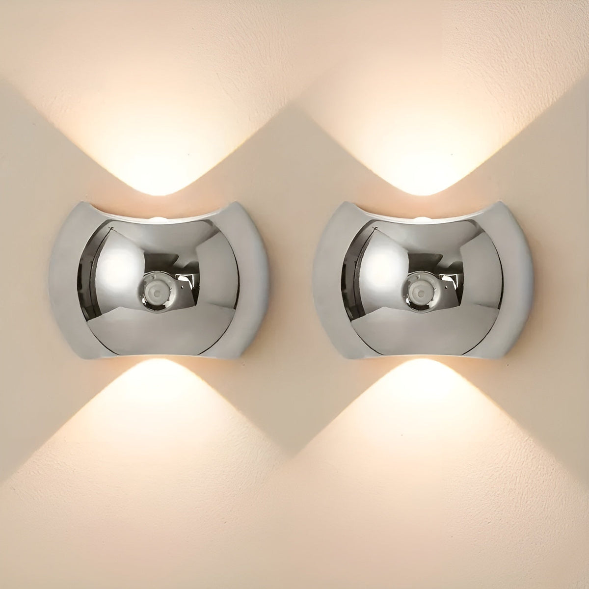 Wall Light Motion-Sensing Dual-Beam Magnetic Mount
