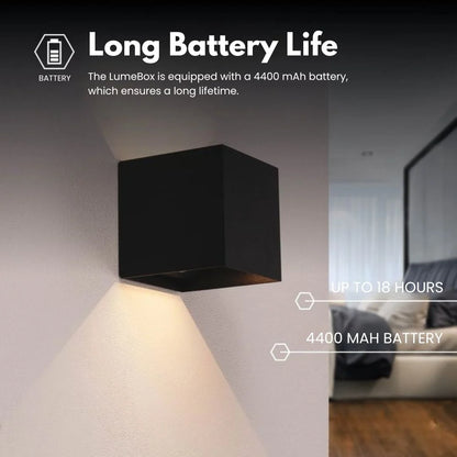 Wall Light Motion Sensor & USB Rechargeable 60-Day Battery