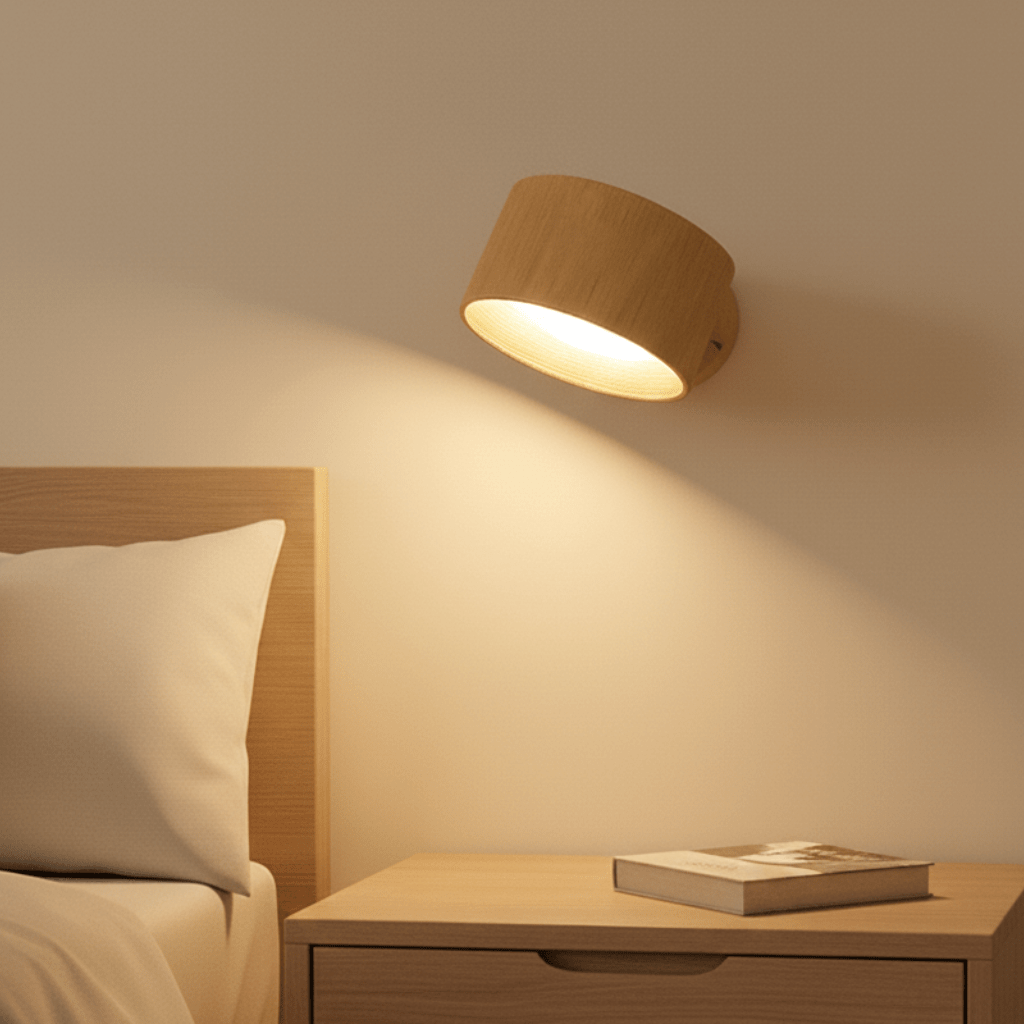 Wall Light Rechargeable USB-C Magnetic Mount Rotatable Head