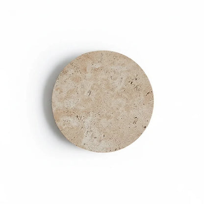 Wall Light Round Travertine Stone Backlit LED