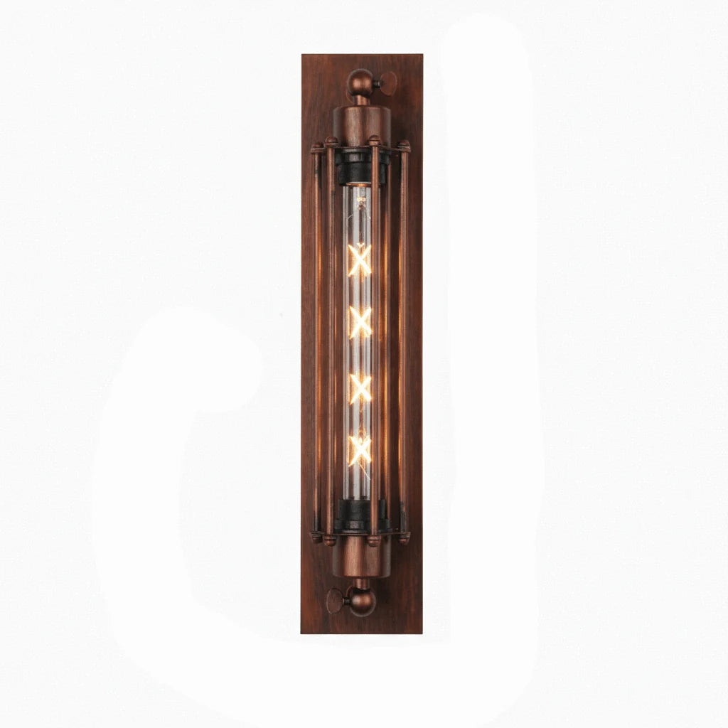 Wall Light Vintage Metal Warm LED Glow