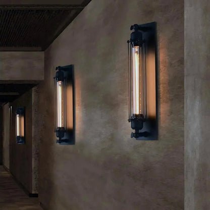 Wall Light Vintage Metal Warm LED Glow