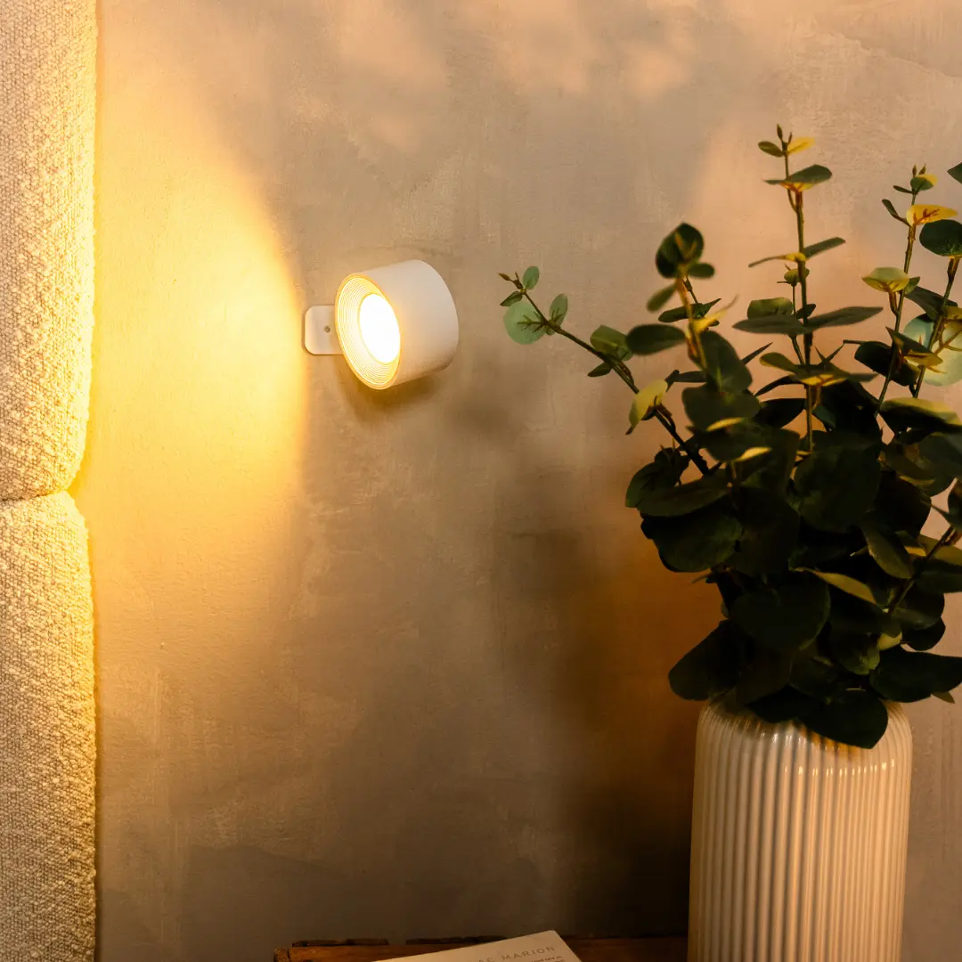 Wall Light Wireless Color-Adjustable Magnetic Mount & USB-C Rechargeable