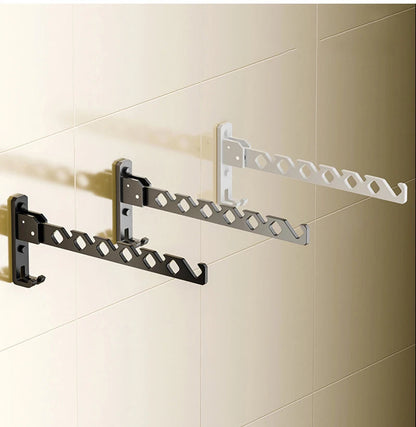 Wall-Mounted Drying Rack 180° Swivel Foldable Aluminum Alloy