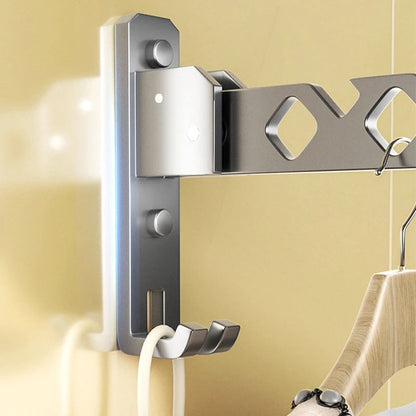 Wall-Mounted Drying Rack 180° Swivel Foldable Aluminum Alloy