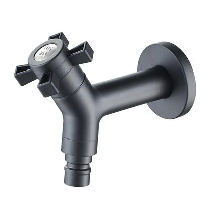 Wall-Mounted Faucet 304 Stainless Steel Space-Saving Design