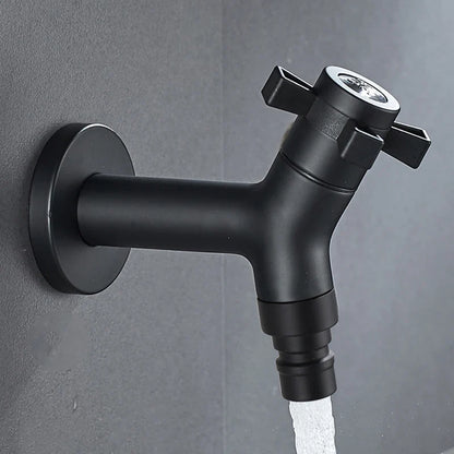 Wall-Mounted Faucet 304 Stainless Steel Space-Saving Design