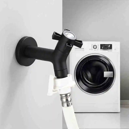 Wall-Mounted Faucet 304 Stainless Steel Space-Saving Design