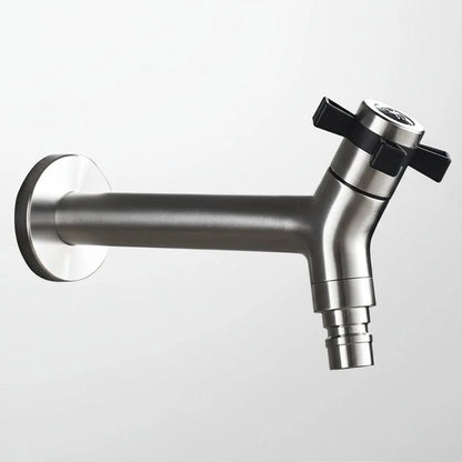 Wall-Mounted Faucet 304 Stainless Steel Space-Saving Design