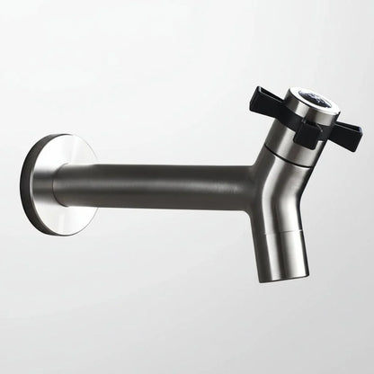 Wall-Mounted Faucet 304 Stainless Steel Space-Saving Design