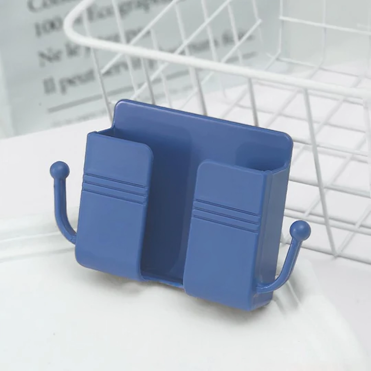 Wall-Mounted Phone & Tablet Holder Self-Adhesive Cable Guide