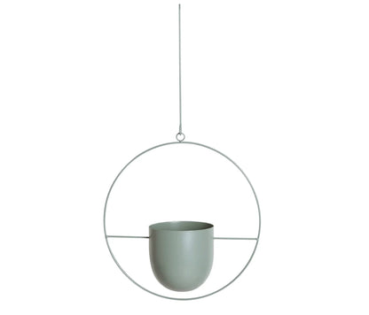 Wall-Mounted Plant Holder Iron Adjustable Chain Space-Saving