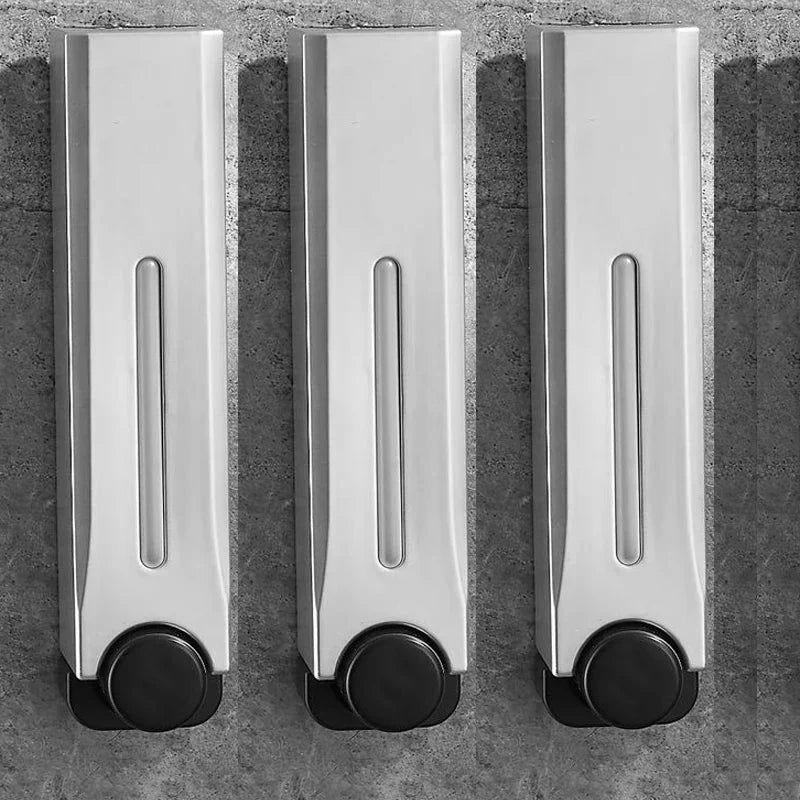Wall-Mounted Soap Dispenser Three-Chamber 16.9 Fl Oz Visible Window