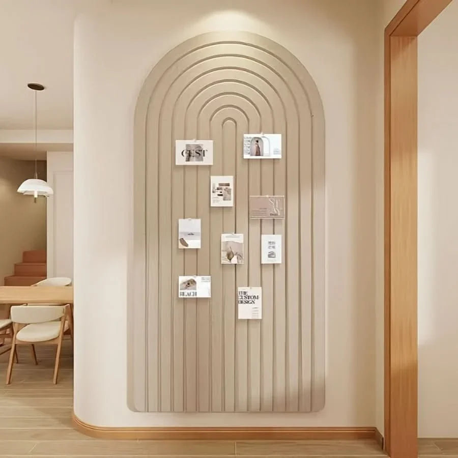 Wall Organizer Felt Pinboard Wall-Mounted Space-Saving