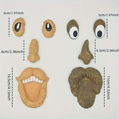 Wall Ornament Tree Face Resin Outdoor Hanging