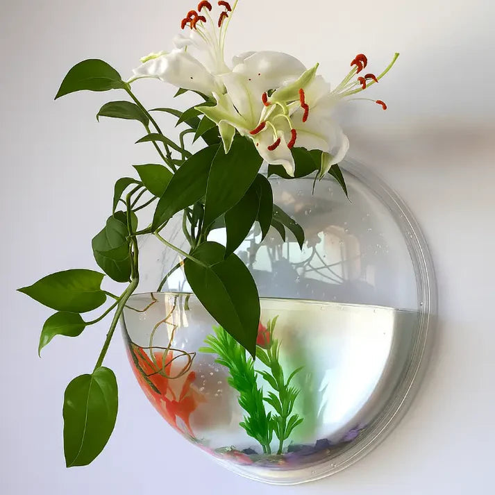 Wall Planter Peel & Stick Transparent Acrylic