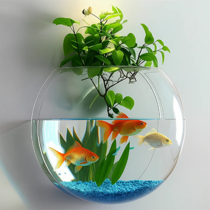 Wall Planter Peel & Stick Transparent Acrylic