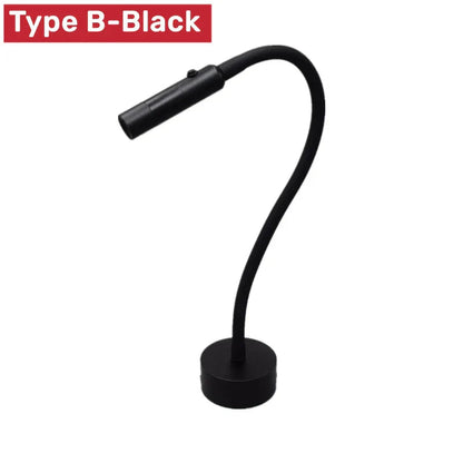 Wall Reading Lamp Flexible Gooseneck & Touch Switch
