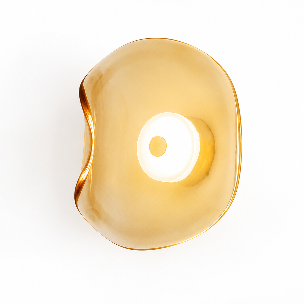 Wall Sconce Built-In LED Metal & Glass 25cm