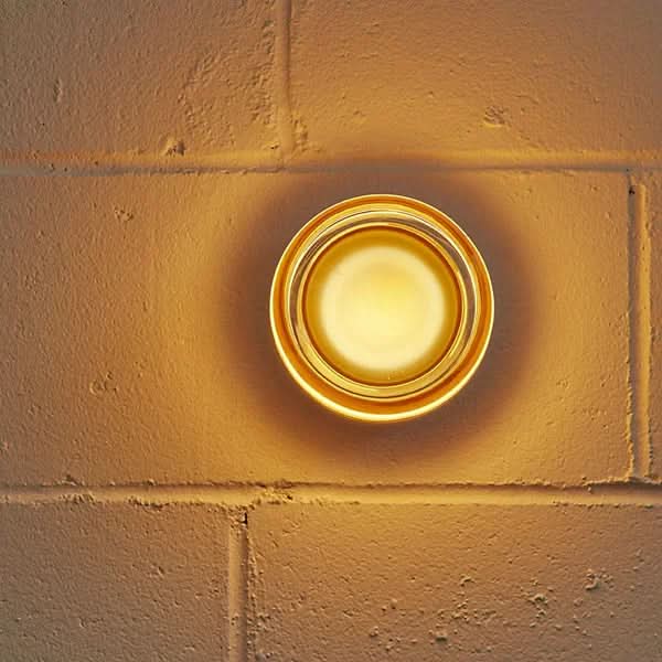 Wall Sconce Dimmable Integrated LED Cast Glass Shade