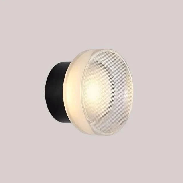 Wall Sconce Dimmable Integrated LED Cast Glass Shade