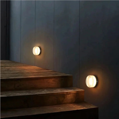 Wall Sconce Dimmable Integrated LED Cast Glass Shade