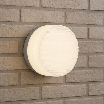 Wall Sconce Dimmable Integrated LED Cast Glass Shade