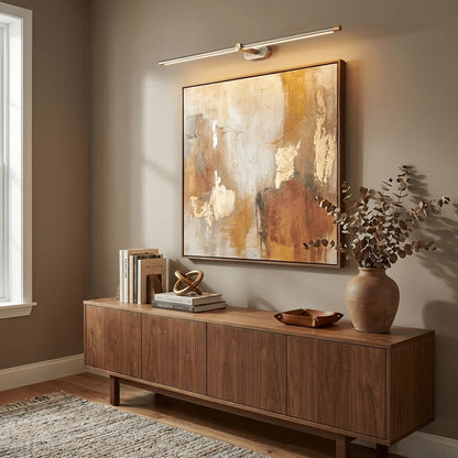 Wall Sconce Slim USB Rechargeable 3-Color Dimmable Light