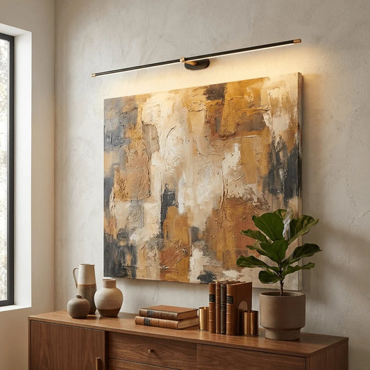 Wall Sconce Slim USB Rechargeable 3-Color Dimmable Light