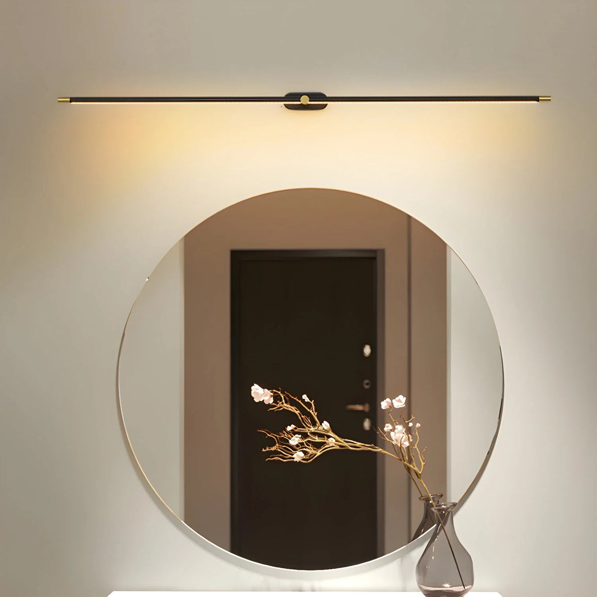 Wall Sconce Slim USB Rechargeable 3-Color Dimmable Light