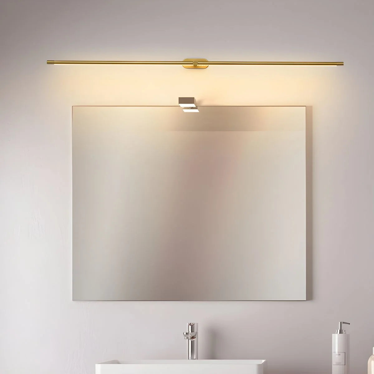 Wall Sconce Slim USB Rechargeable 3-Color Dimmable Light